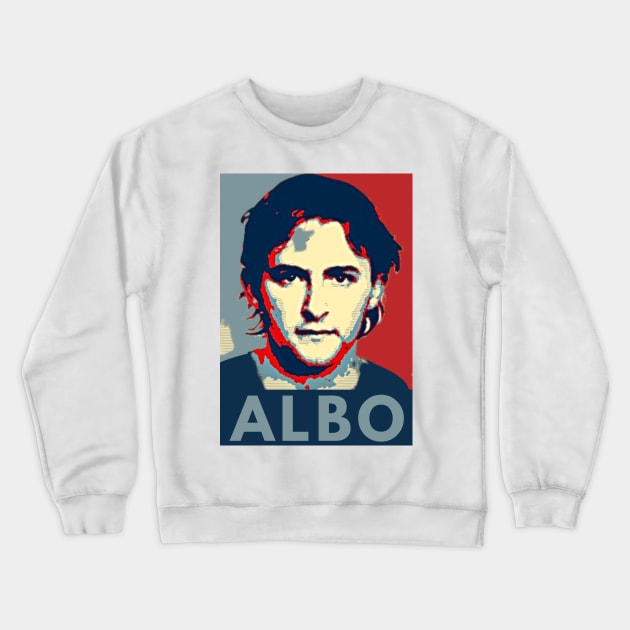 ALBO - Obama Hope Style Crewneck Sweatshirt by Simontology